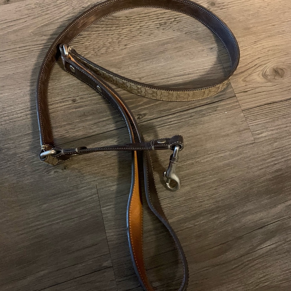 COACH dog leash
